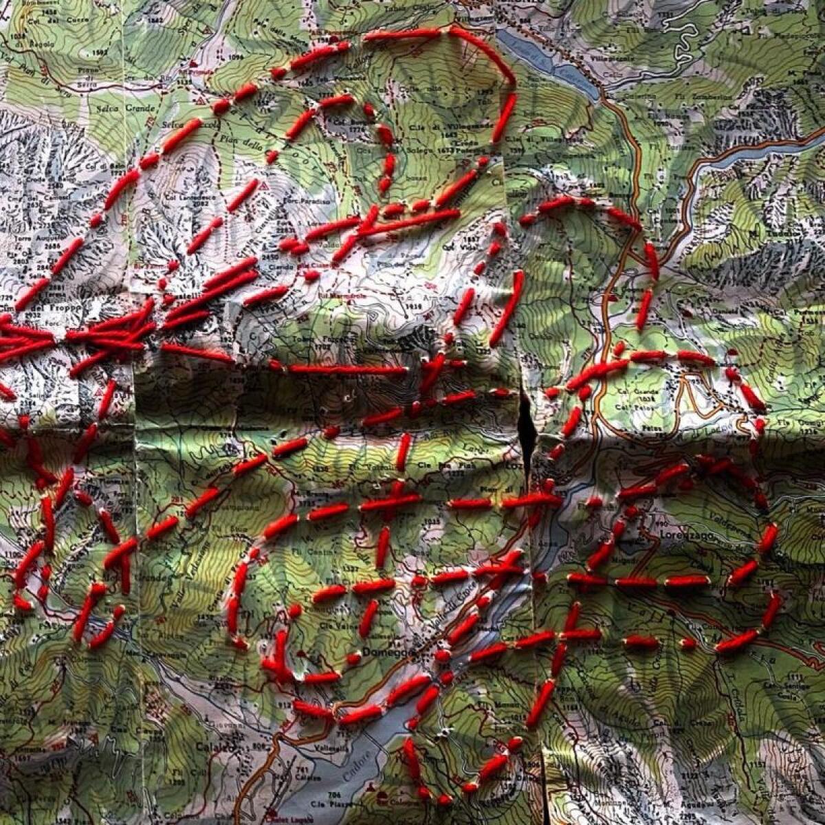 Rome Art Week, al Gate 30 la mostra “Geografie a filo” di Diana Pintaldi - 