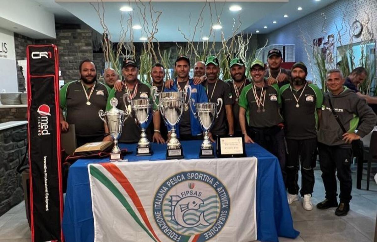 Surfcasting, Brivitello si aggiudica la vittoria: protagonista la società "Passione mare Gela" -