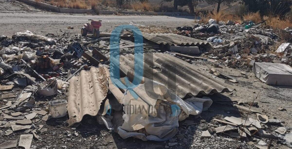 Amianto nelle aree rurali, una vasta discarica abusiva a poca distanza dal Castelluccio -