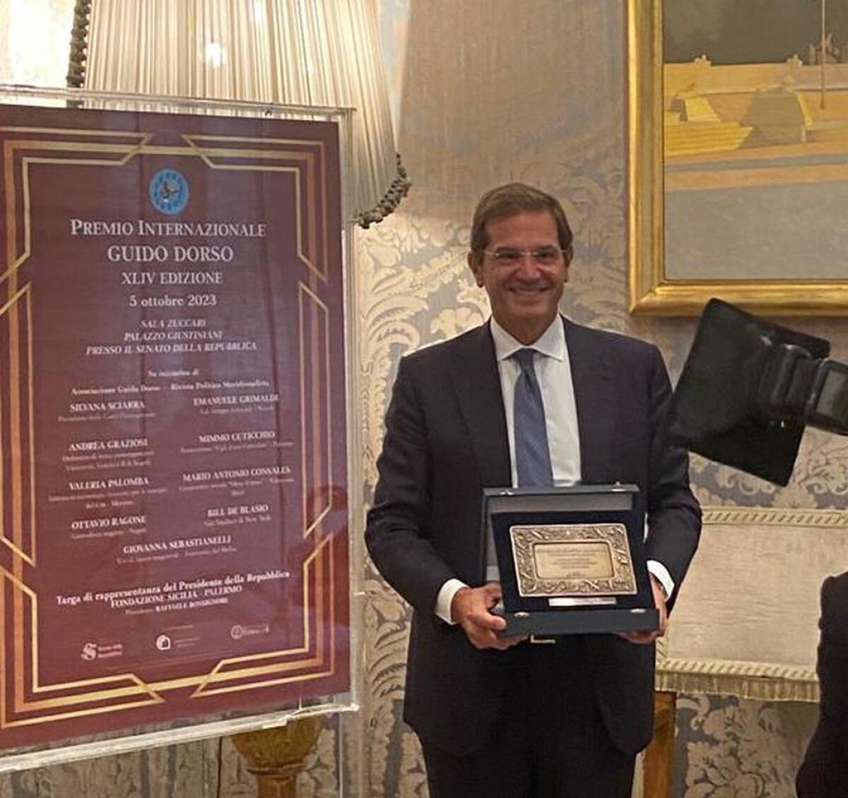 Va alla Fondazione Sicilia la Medaglia del Presidente della Repubblica -