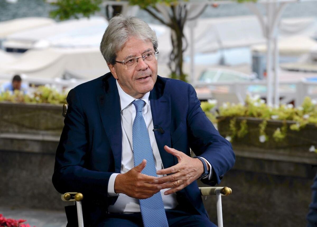 Gentiloni “L’economia europea rallenta, ma non è in recessione” -