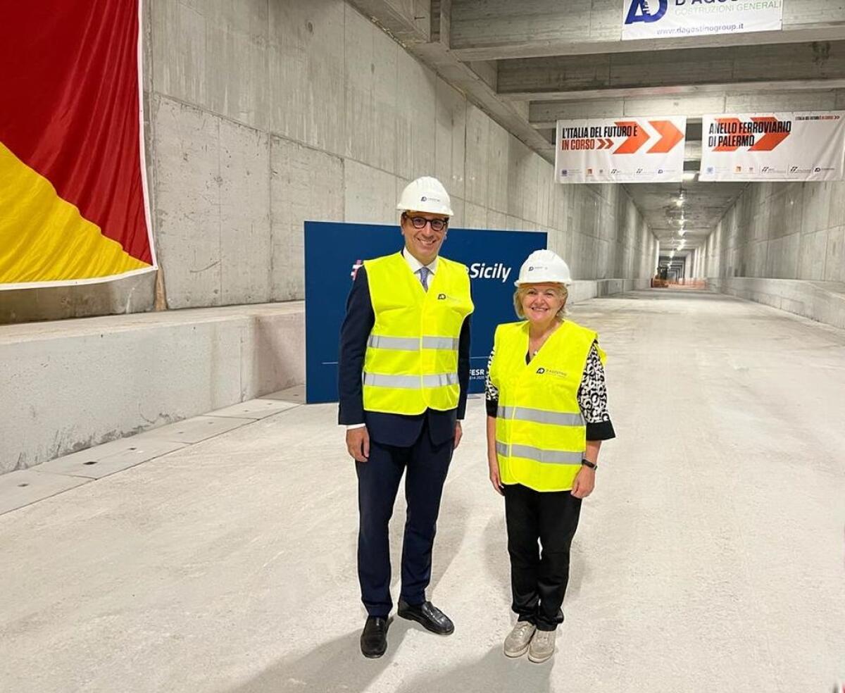 Commissaria Ue a stazione metro Politeama Palermo, apertura nel 2024 - 