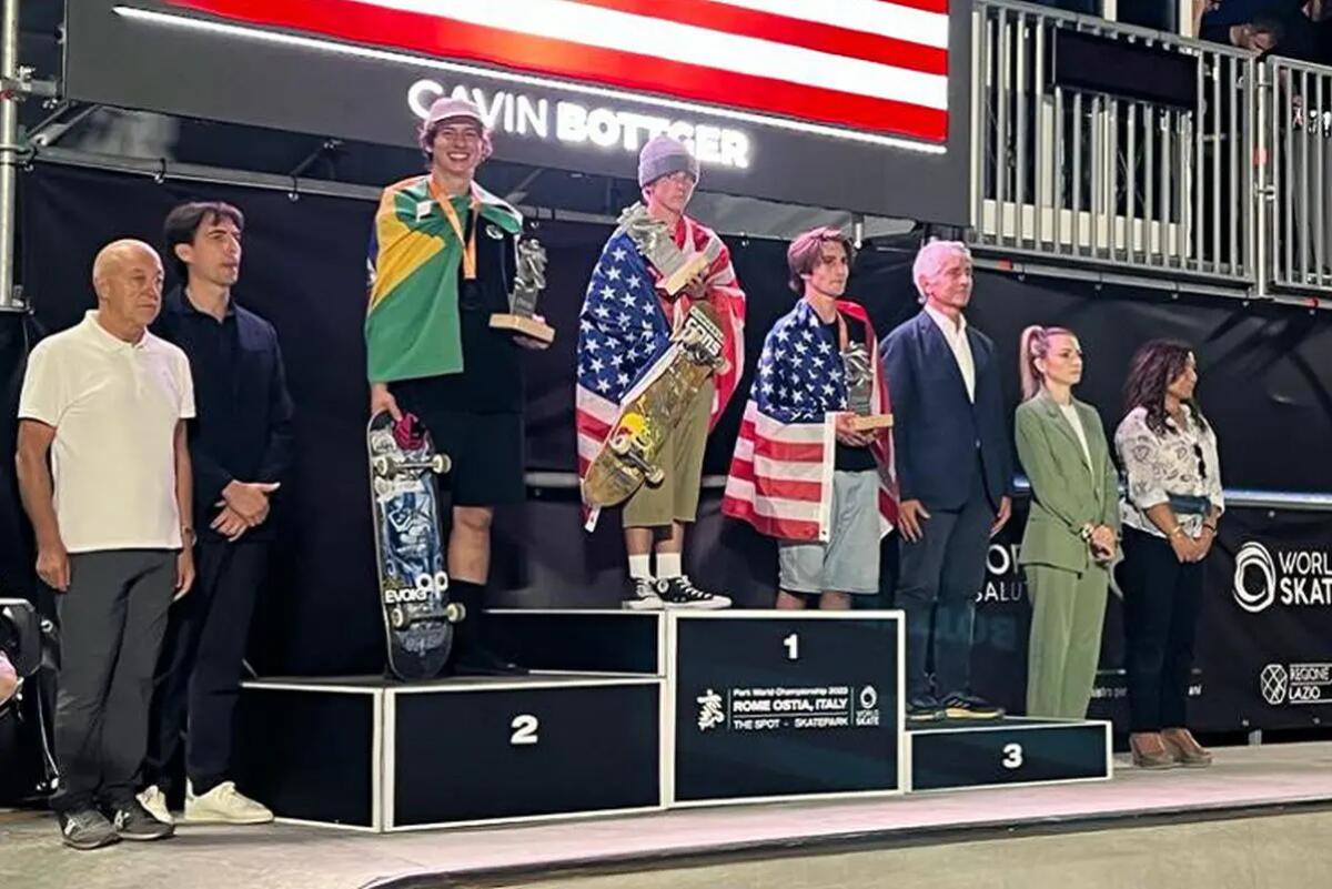 Bottger e Hiraki campioni mondiali di skateboarding park a Ostia - 