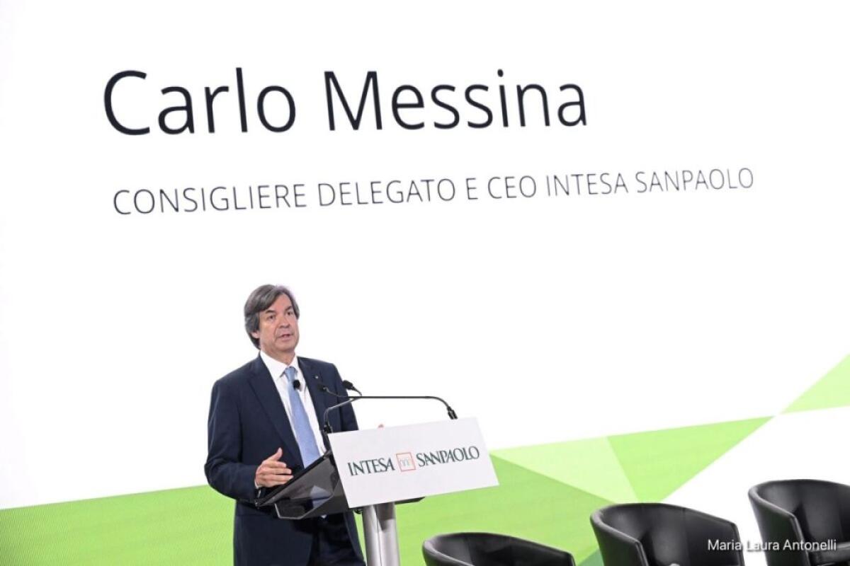 Intesa Sanpaolo, Messina “Siamo un’istituzione al servizio del Paese” -