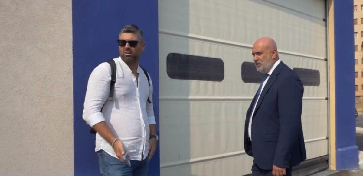 Servizio rifiuti e sanità, verifiche commissione: Trainito, "proseguiamo nonostante difficoltà" - Trainito e il manager Asp Alessandro Caltagirone