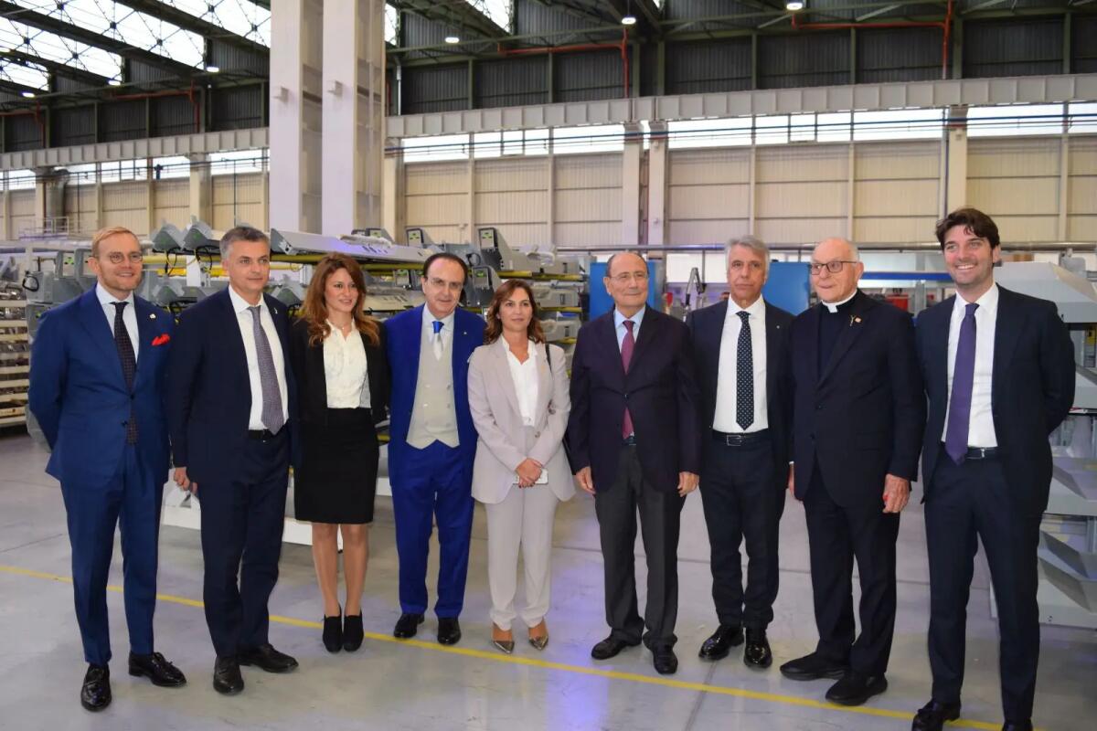 Schifani e Rixi in visita alla Omer di Carini - 