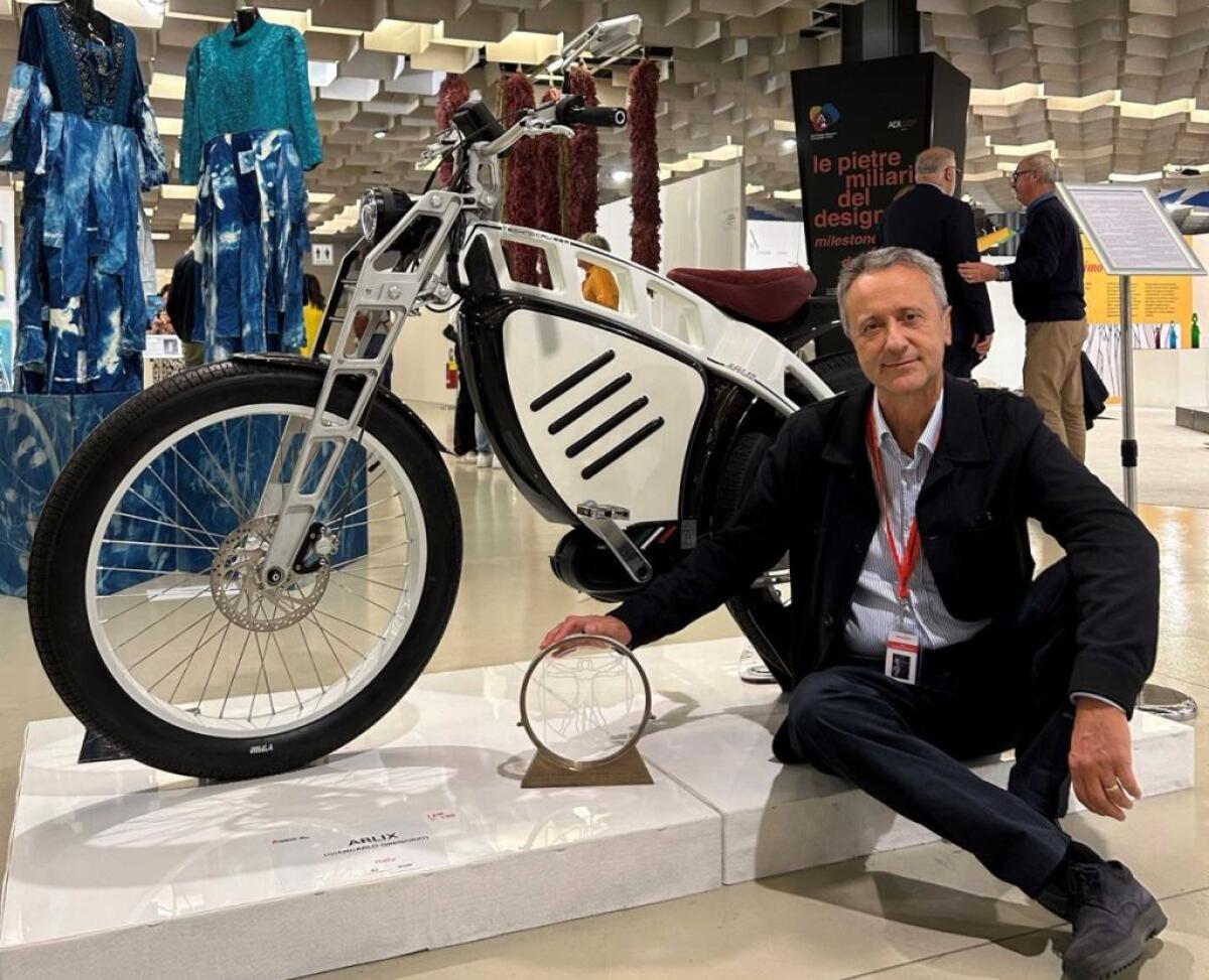 La e-bike Arlix Granturismo premiata alla Florence Biennale Arte + Design - 