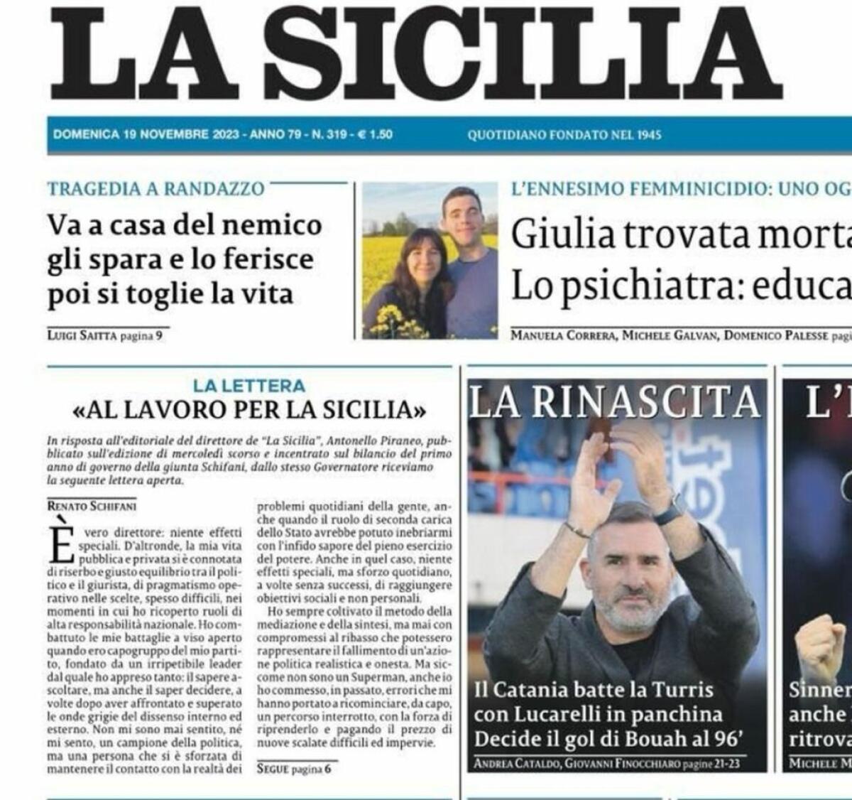 Schifani “Niente effetti speciali, ma silenzi operosi” - 