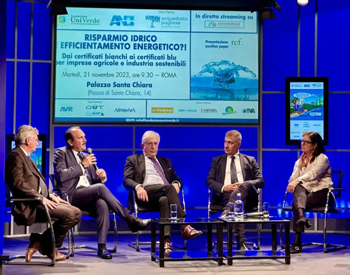 Univerde, Anbi e AQP “Certificati blu contro lo spreco dell’acqua” - 