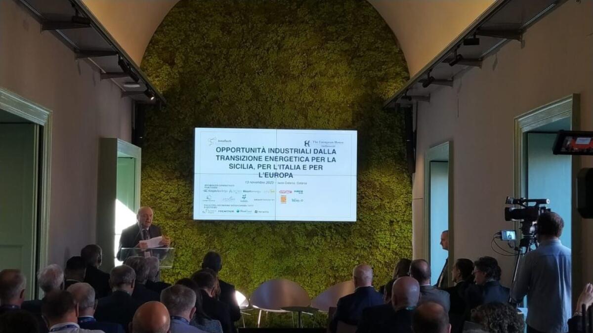 Opportunità industriali dalla transizione energetica, convegno a Catania -