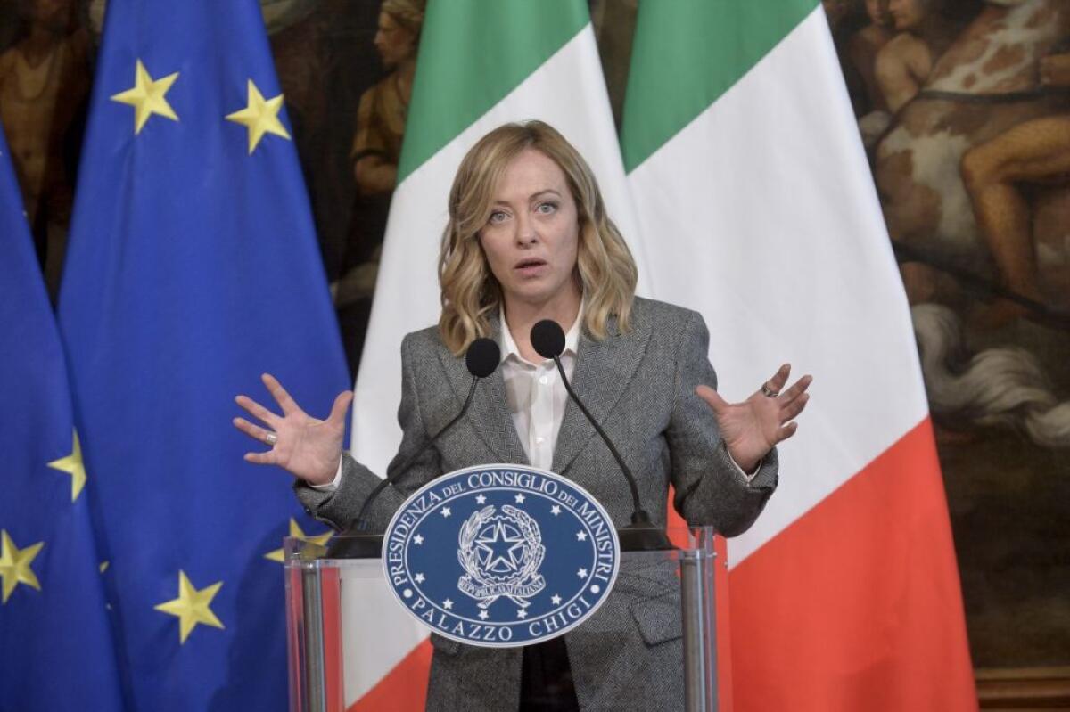 Meloni “Cambio di rotta sui fondi europei” - 