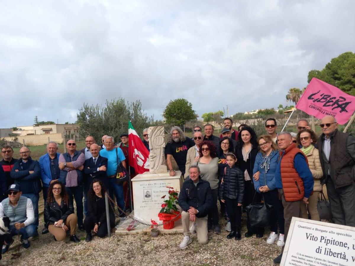 Marsala, la città ricorda il contadino sindacalista Vito Pipitone - 