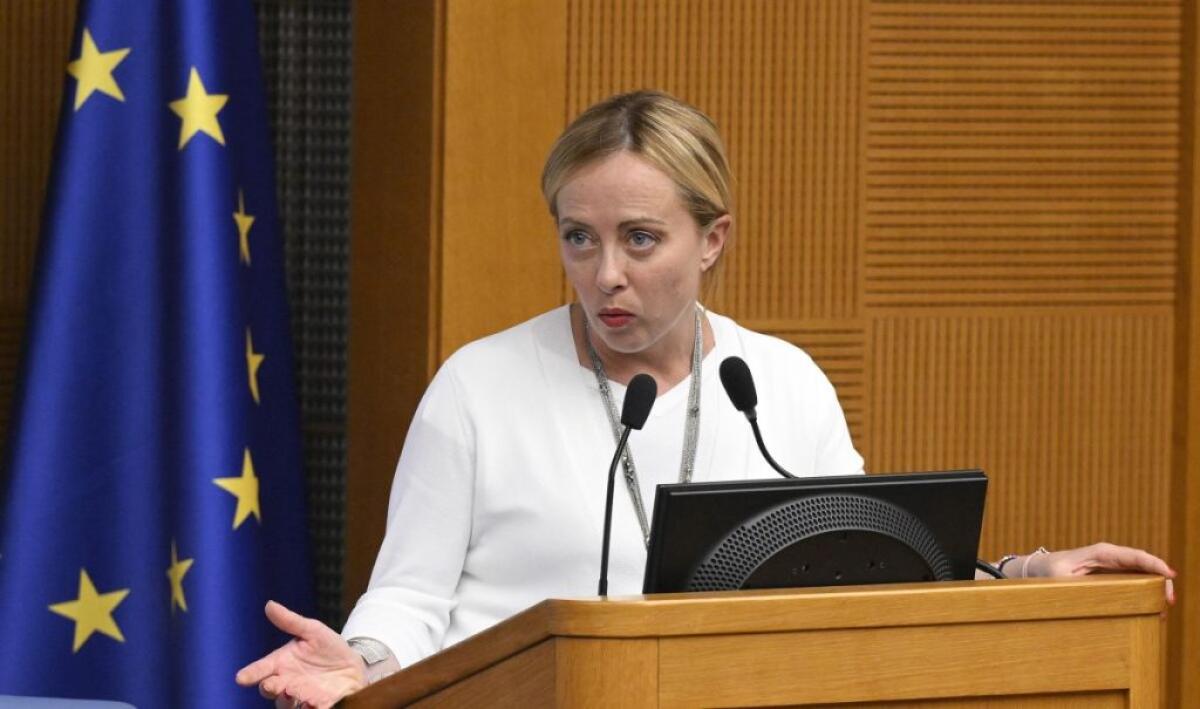 Meloni “Impegno perchè l’Italia torni a guardare in alto” - 