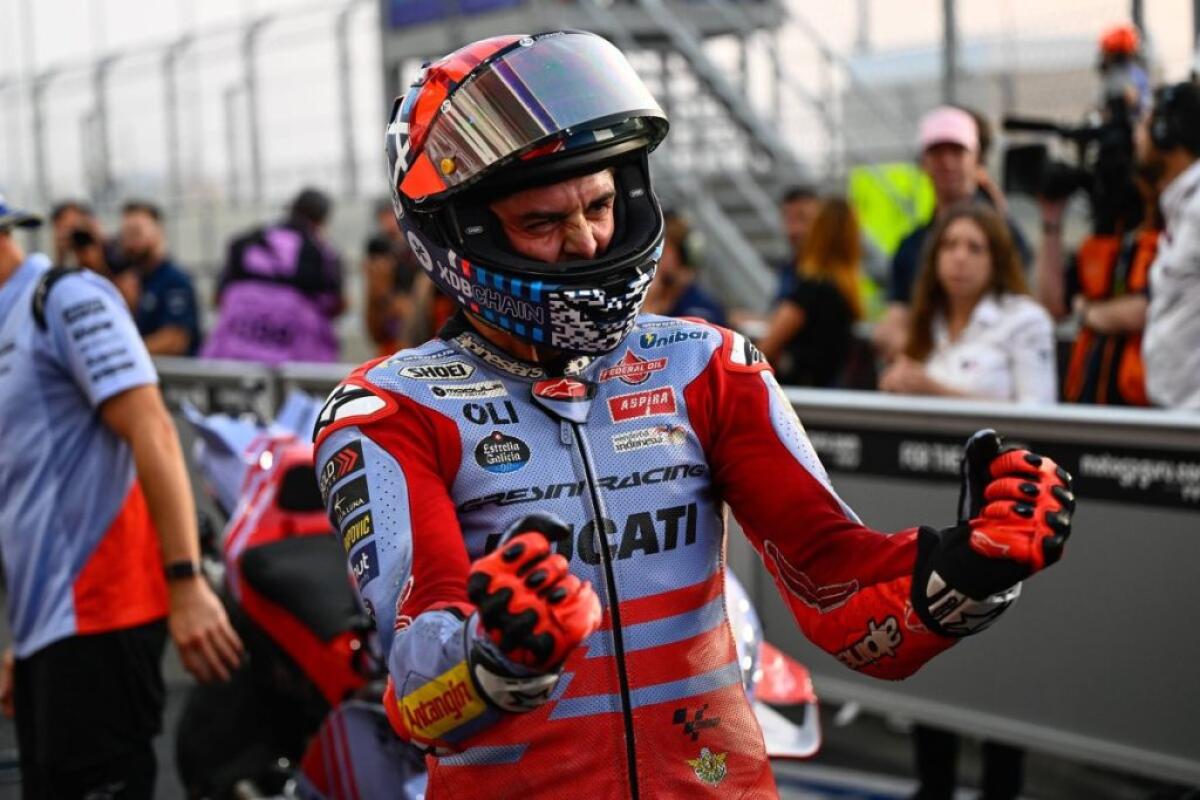 GP Qatar a Di Giannantonio, Bagnaia secondo e a +21 su Martin - 