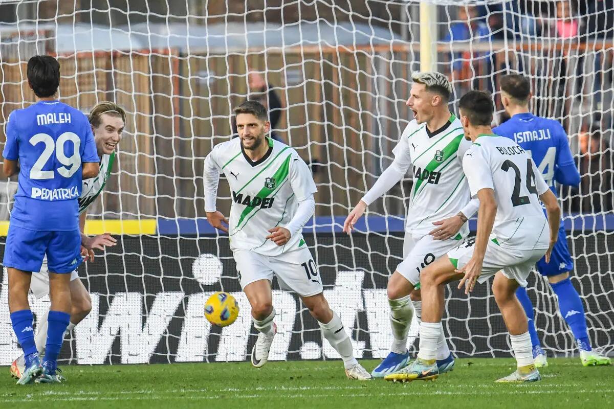 Al Castellani festival del gol, Empoli-Sassuolo 3-4 - 