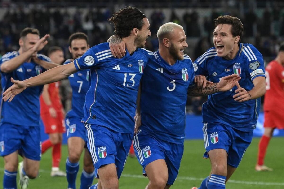L’Italia batte la Macedonia 5-2, in Ucraina basta un pari - 