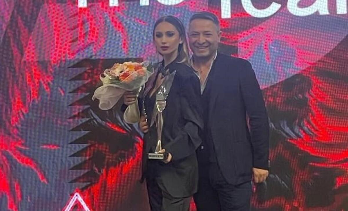 A Regina Scordio il premio The Look of the year movie world: D'Ovidio, "successo team Italia" - D'Ovidio e Scordio