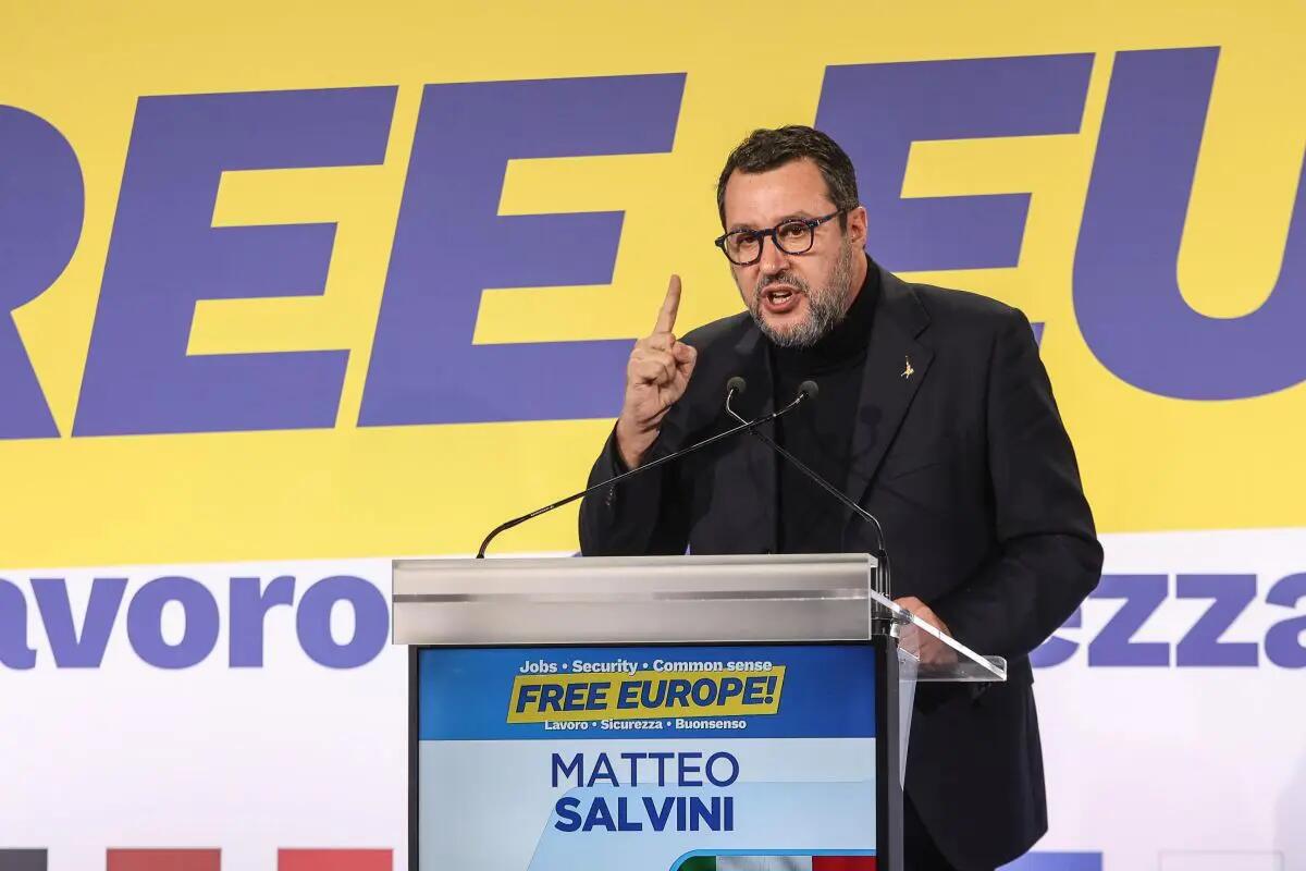 Salvini “Vogliamo cambiare la Ue, basta veti ai partiti sgraditi” - 
