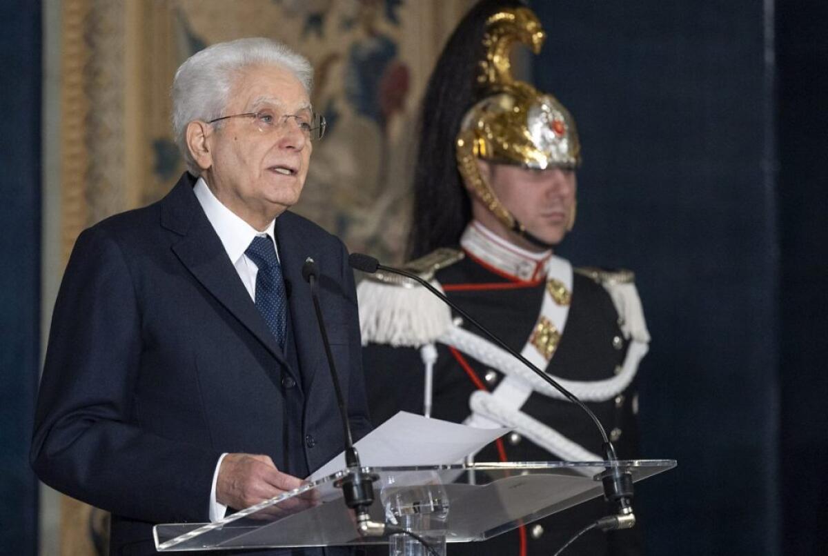 Mattarella “Fiducia nell’Italia, ha risorse per affrontare tempo nuovo” - 