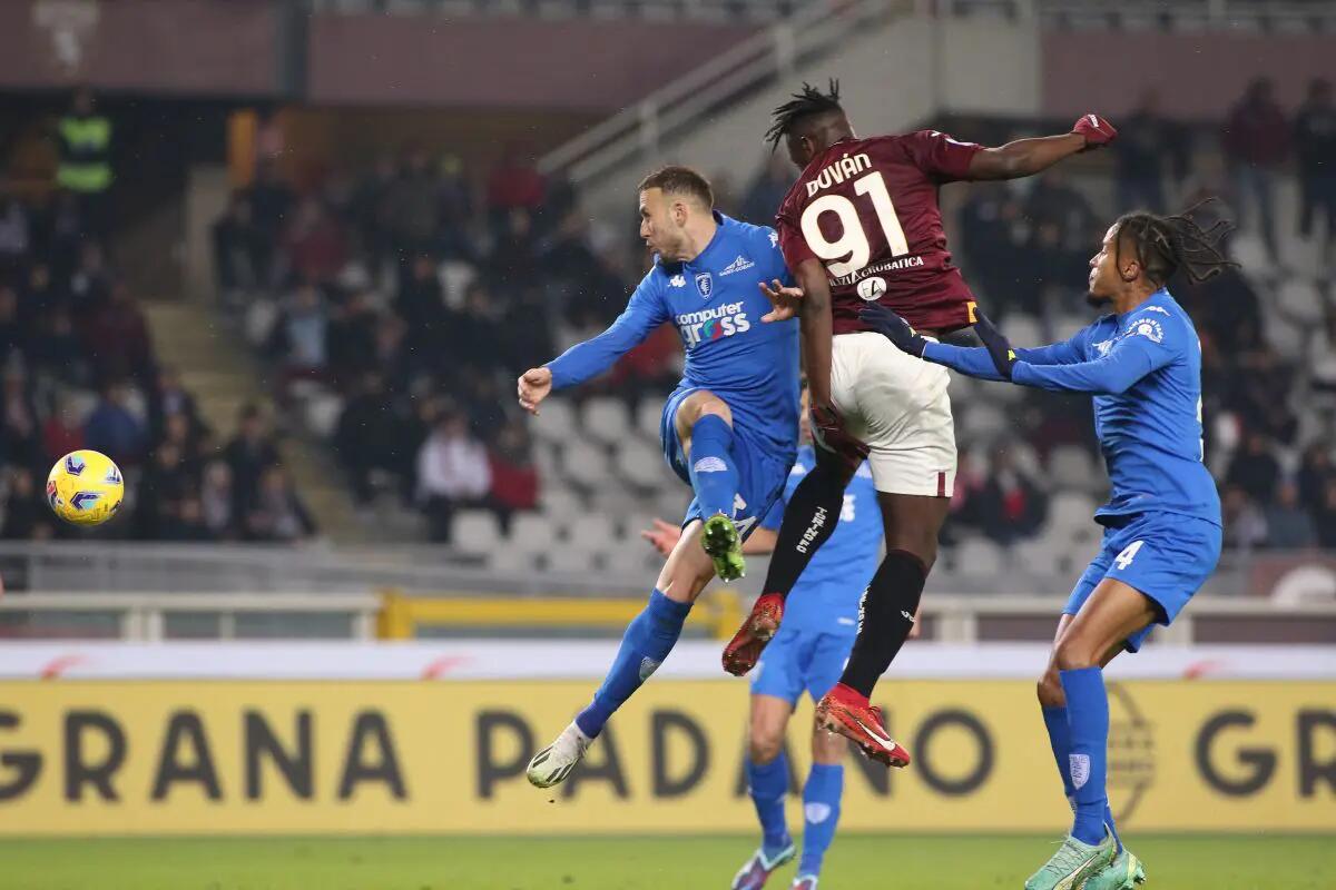 Ci pensa Zapata, il Torino batte l’Empoli 1-0 - 