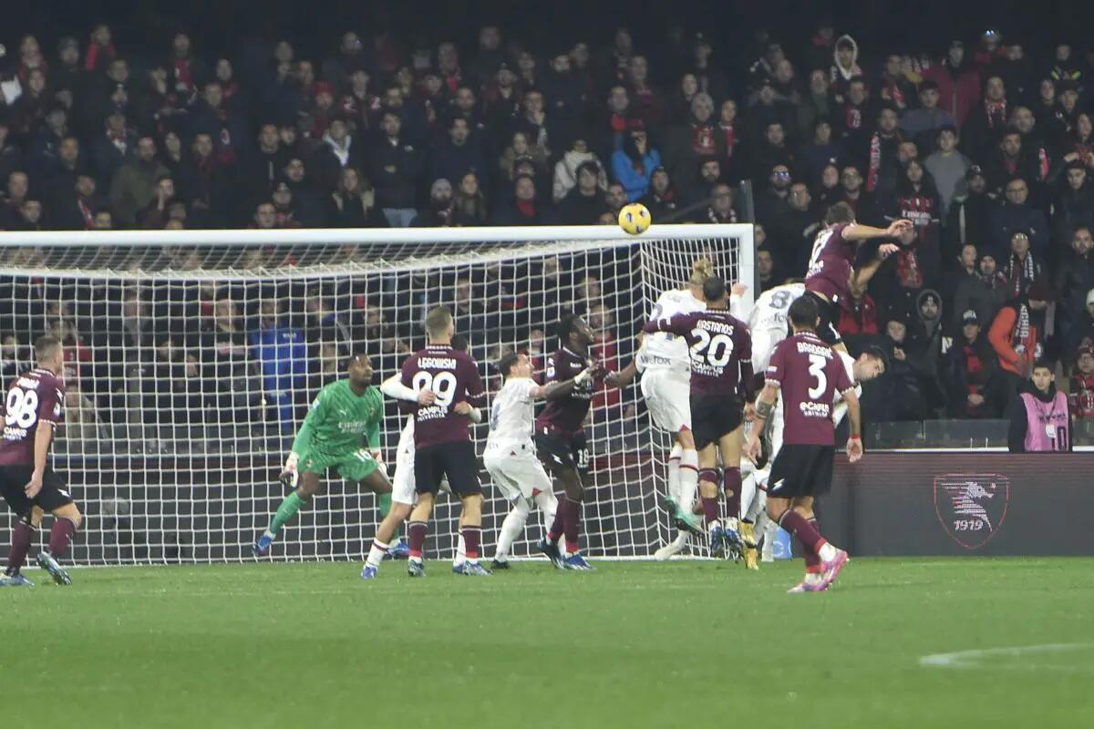 La Salernitana frena il Milan, 2-2 all’Arechi - 