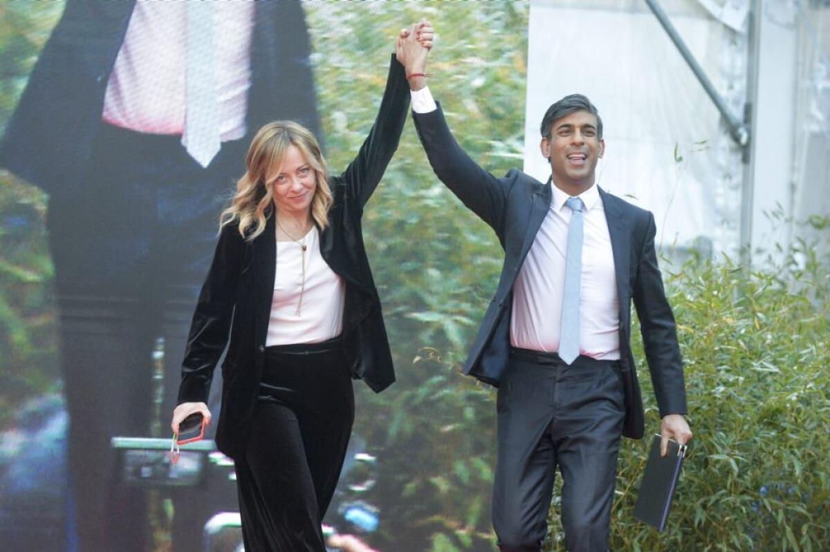 Meloni incontra Sunak, co-finanziamento per rimpatri volontari - 