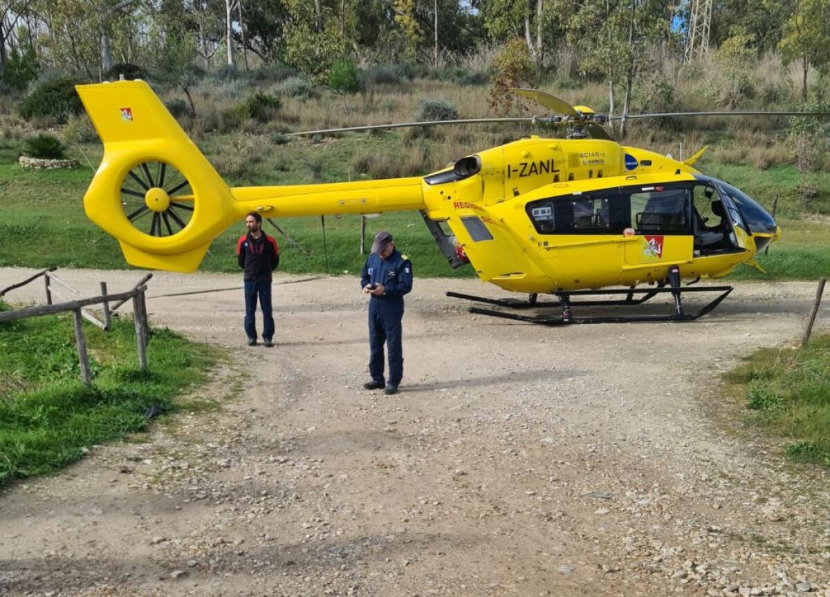 Giovane ferito mentre era in sella ad una moto da cross, trasferito a Catania - 