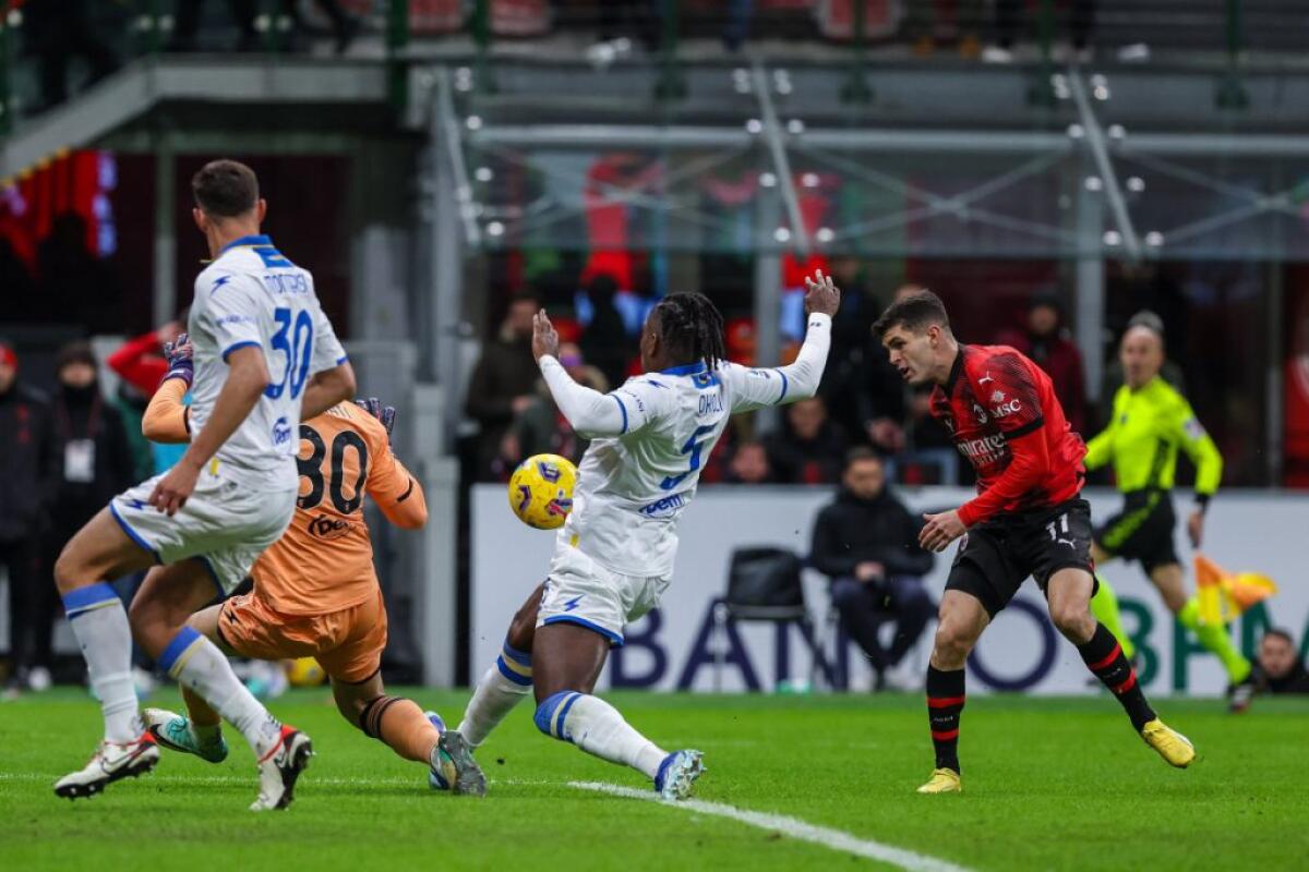 Il Milan cala il tris a San Siro: 3-1 al Frosinone -