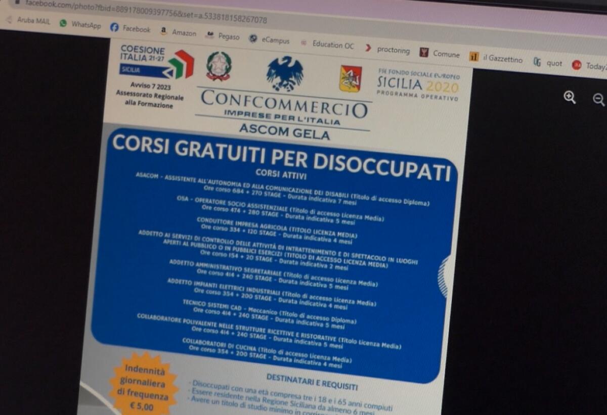 Formazione professionale , tanti over 40 e pochi giovani - 