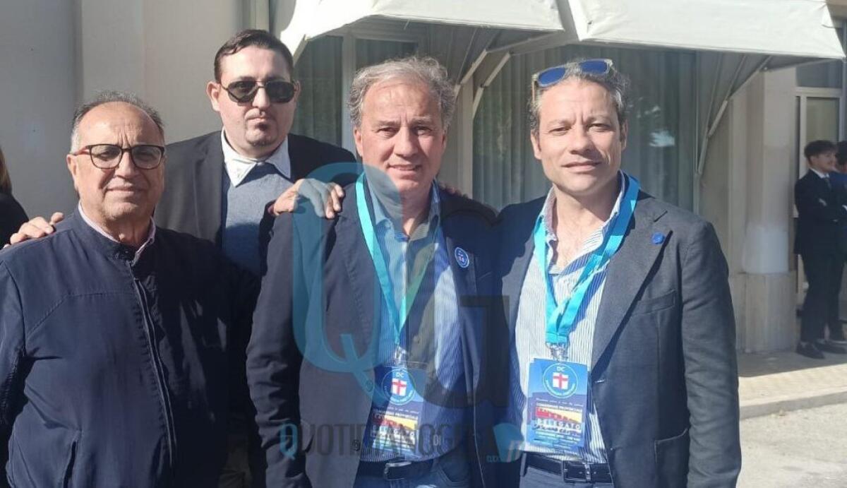 "Organigramma Dc quasi completo", Valenza: "Su Gela si decide con alleati, Federico? Ci siamo visti" - I cuffariani Licata e Cascino con il segretario provinciale Gero Valenza