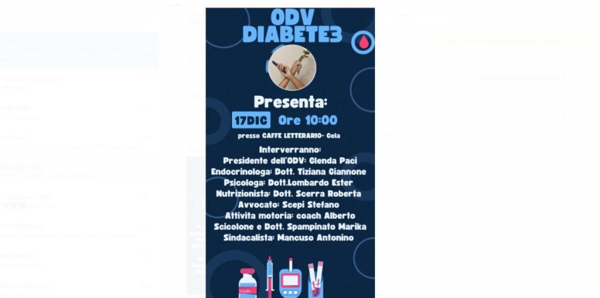 Nasce "Diabete3", esperti e professionisti volontari per una maggiore sensibilizzazione -