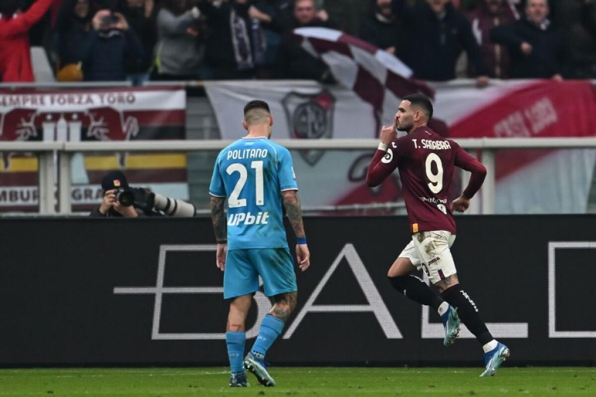 Il Napoli sprofonda a Torino, 3-0 per i granata - 
