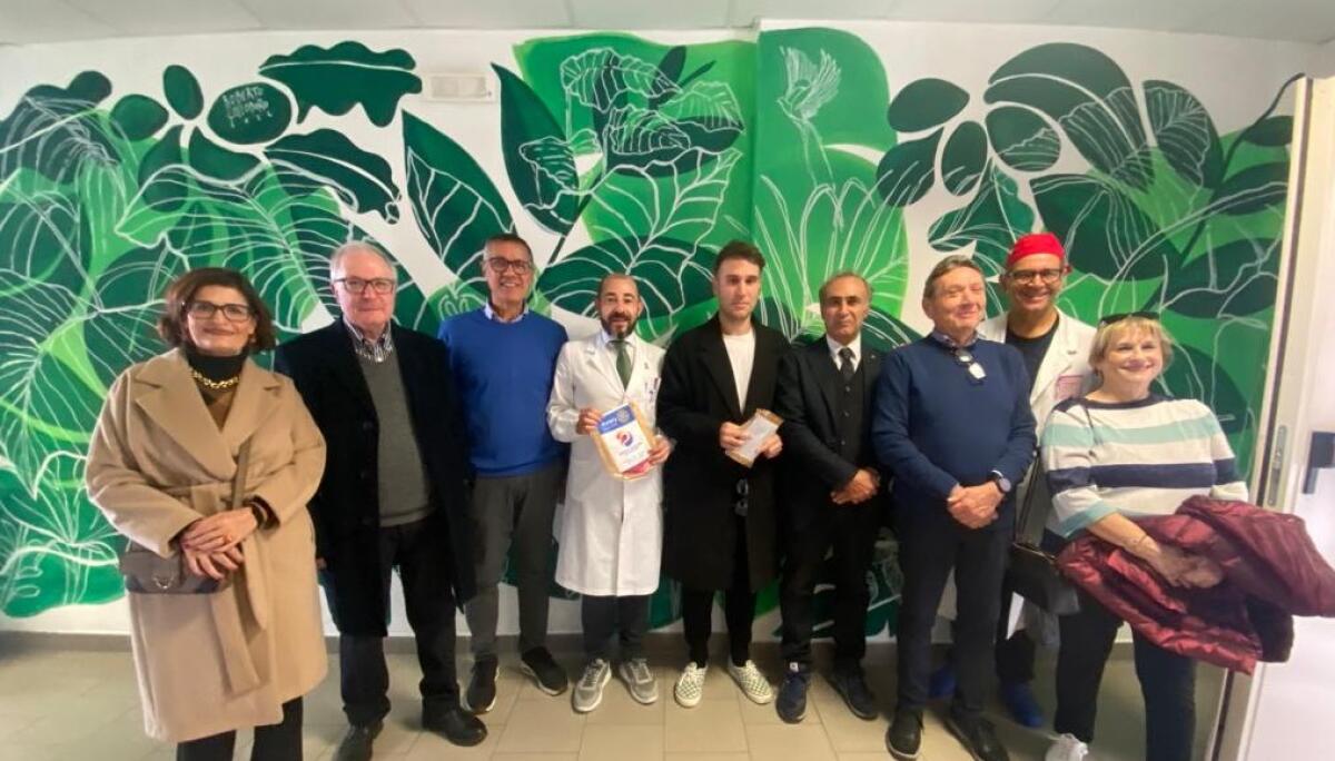 Il "Giardino della vita" di Collodoro, l'opera inaugurata in ginecologia: voluta dal Rotary - 