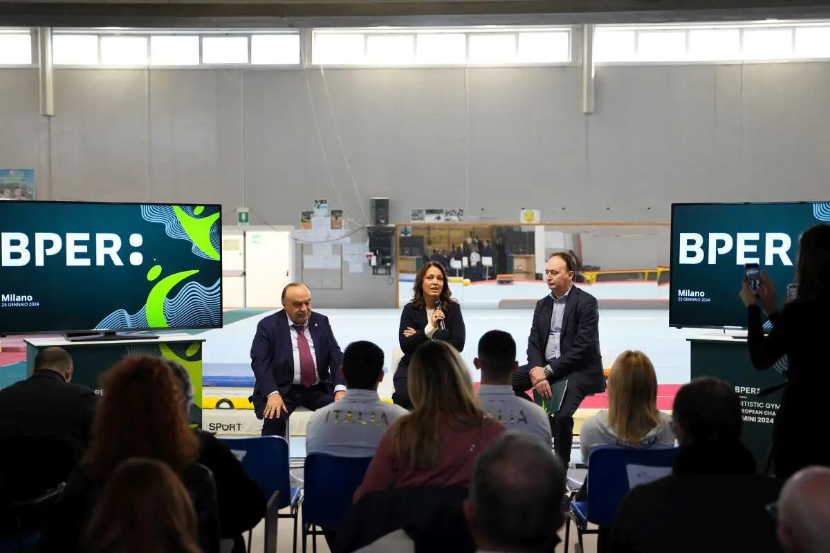 Europei Ginnastica Artistica 2024, BPER Banca presenting sponsor - 