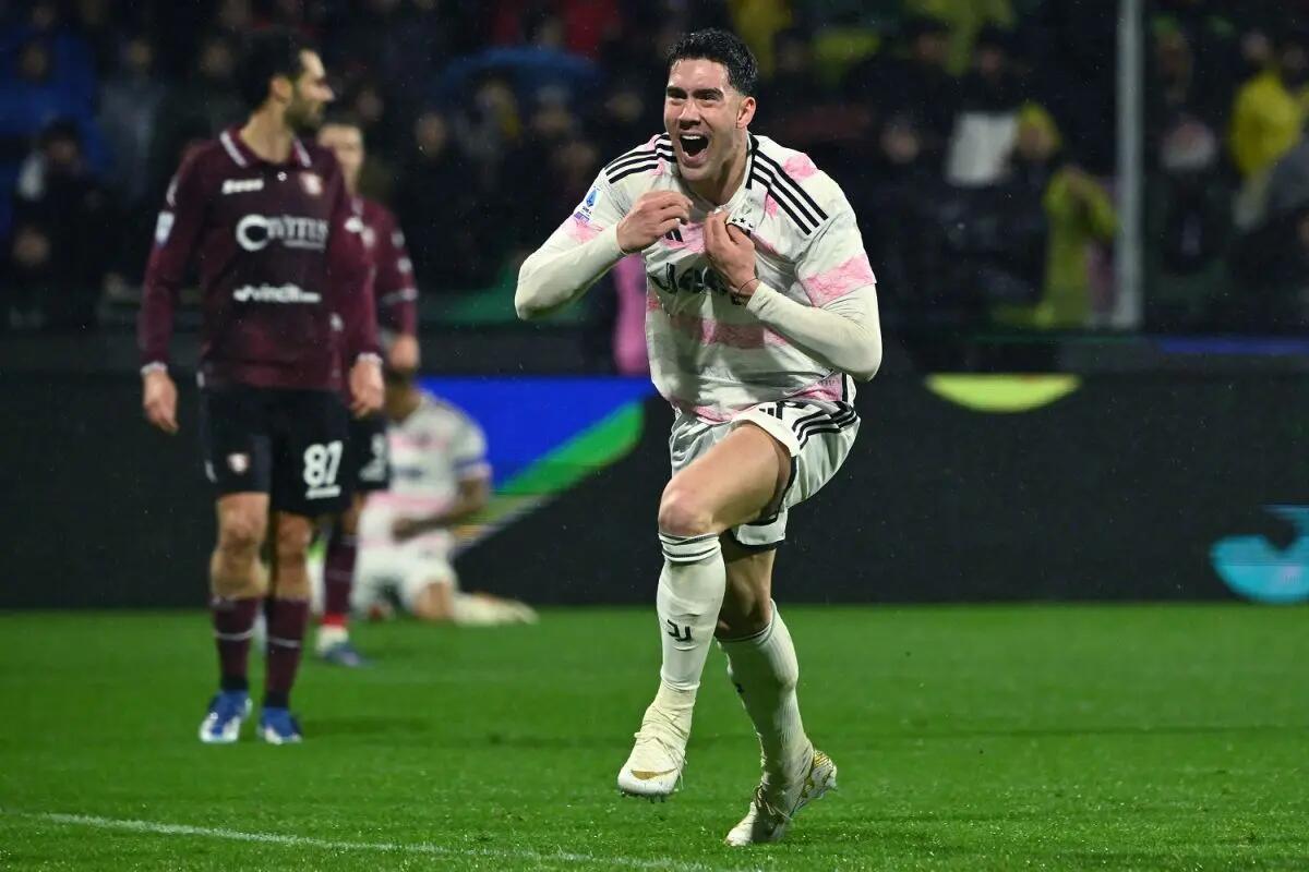 La Juve vince 2-1 a Salerno e resta a -2 dall’Inter - 