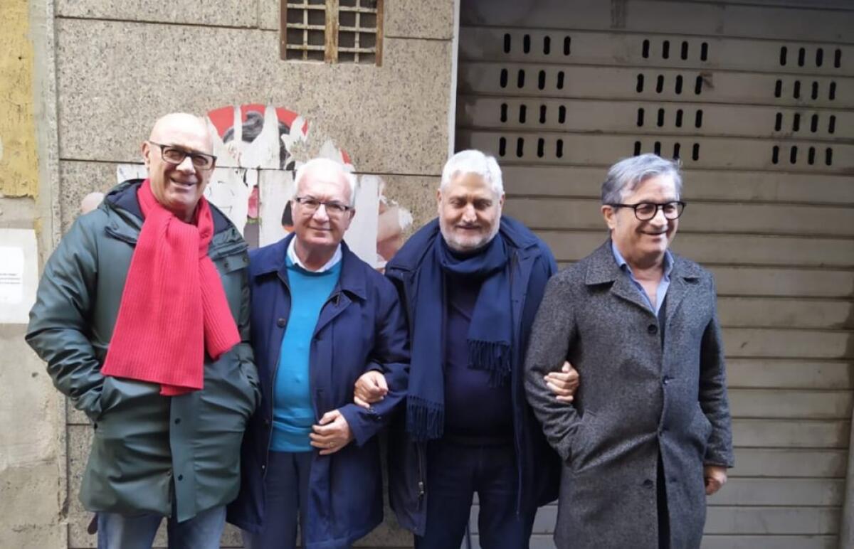 Di Paola sonda l'agorà, incontro con dem: "Candidato? Disponibili ma si chiuda prima possibile" - Fava e Arancio insieme al consigliere comunale Orlando e all'altro vicecommissario Di Dio