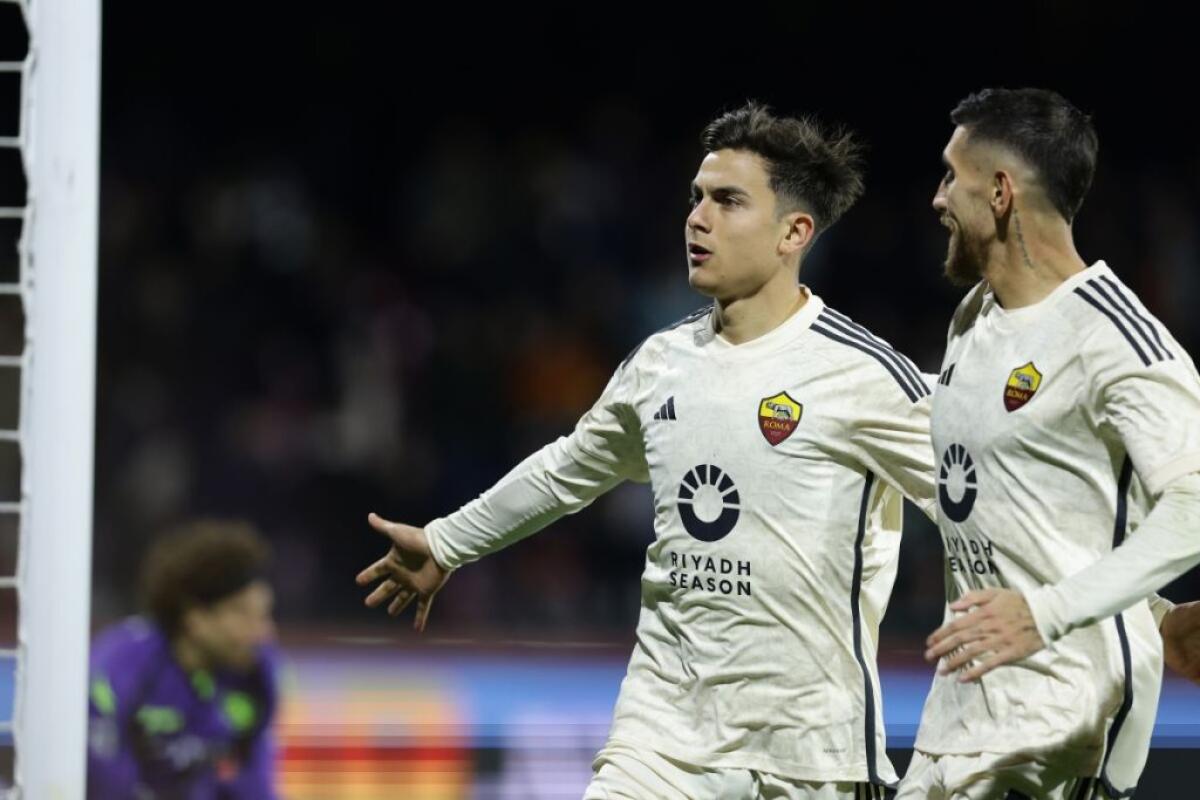 La Roma vince a Salerno e si avvicina al quarto posto - 