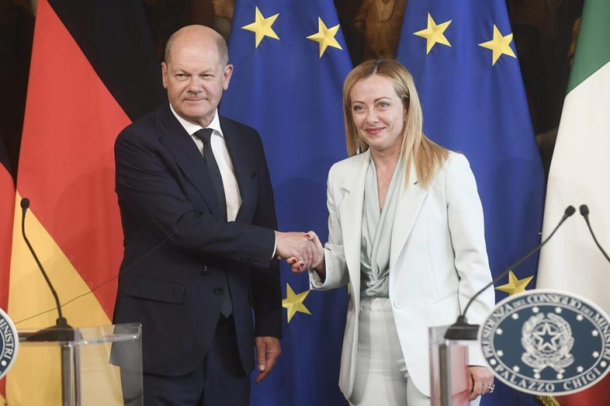 Telefonata Meloni-Scholz in vista del Consiglio Europeo - 