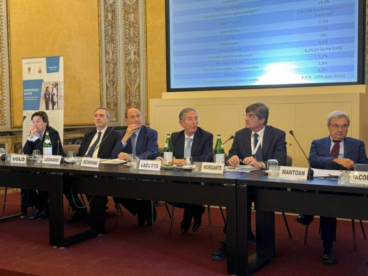 Convegno all’Ars su “Emergenza Sanità”, Schifani “Salute tema centrale” - 