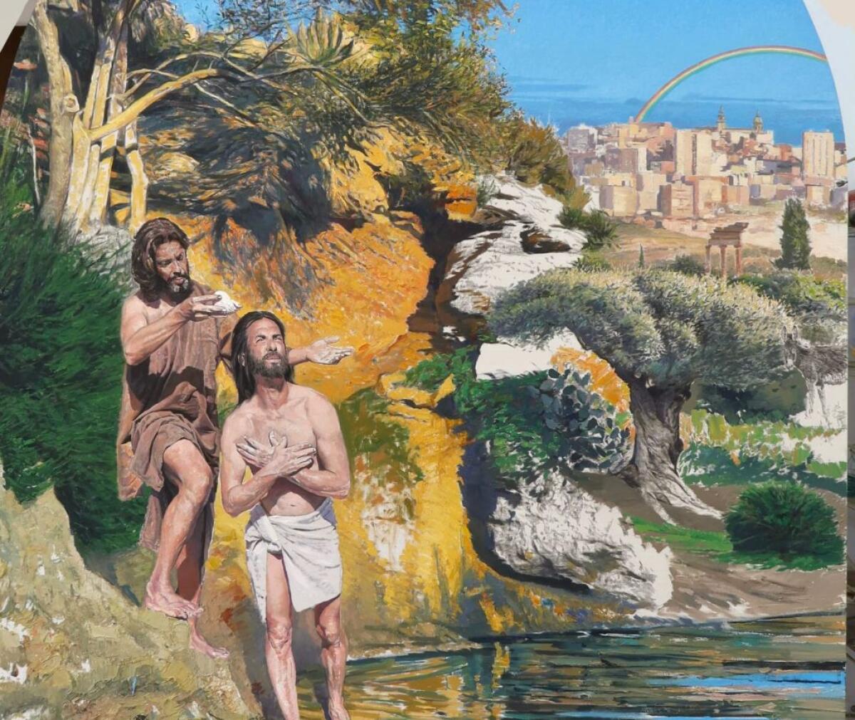 Sgarbi, "il Battesimo di Gesù di Iudice come Piero della Francesca e Verrocchio" - 