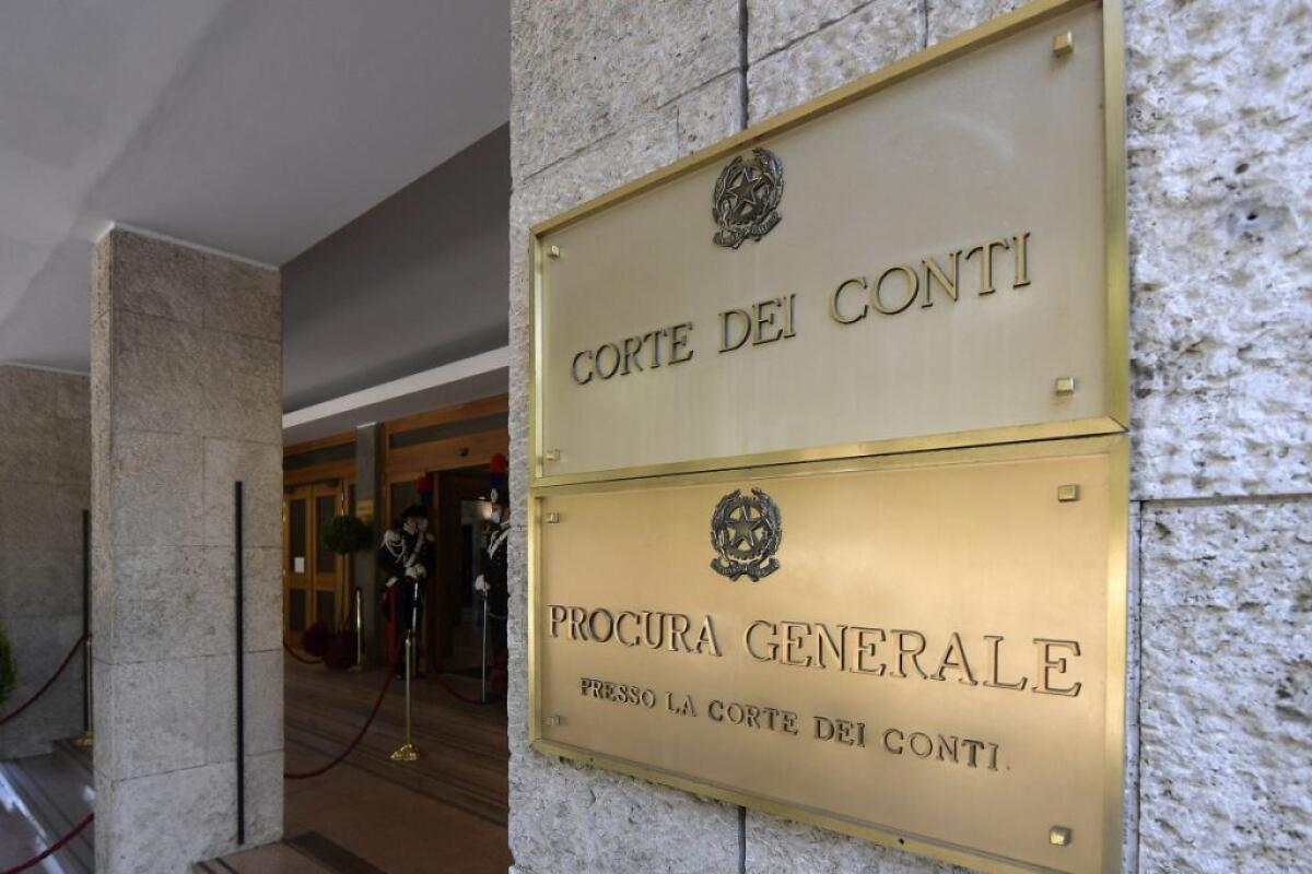 Corte dei Conti, sul post di Degni inviati atti a Procuratore Generale -