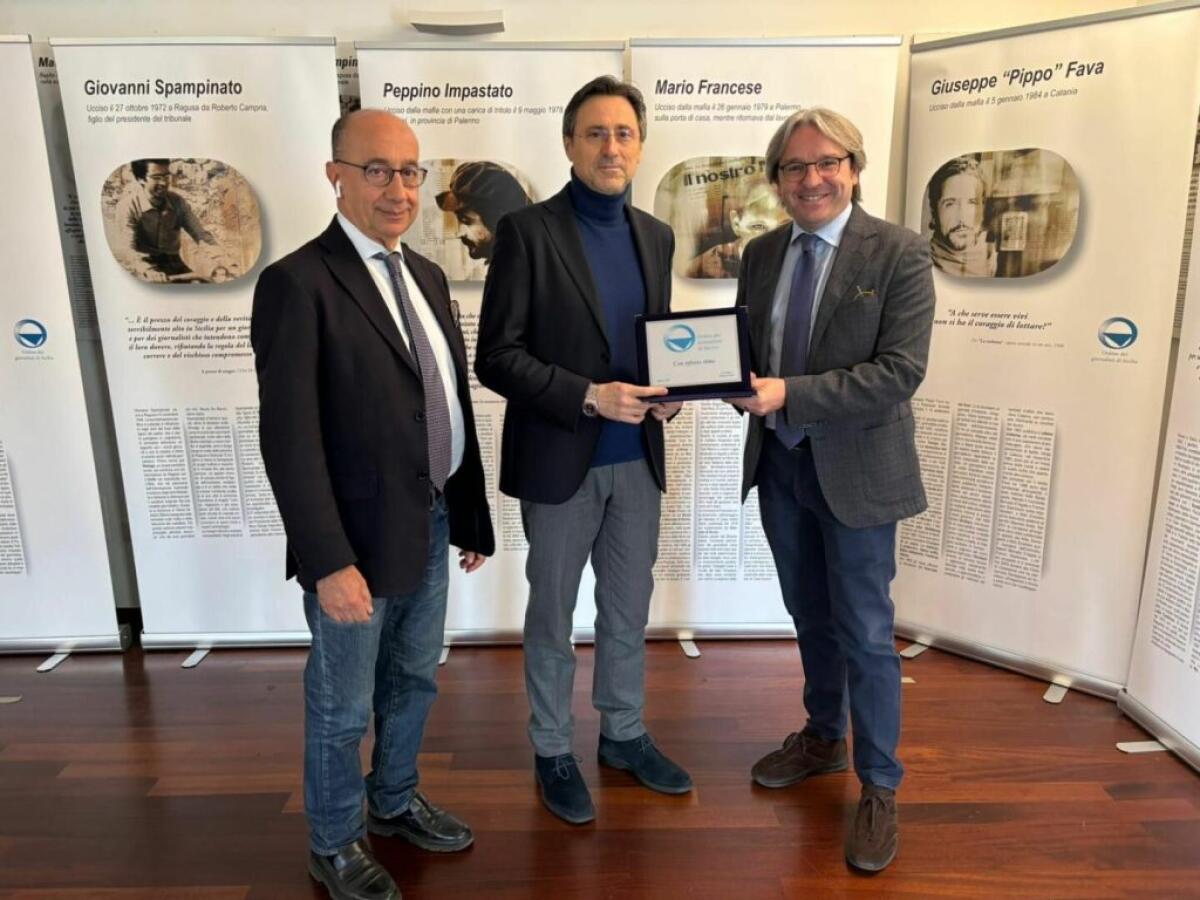 Questore Palermo visita sede Ordine dei giornalisti Sicilia “Presidio di legalità” - 