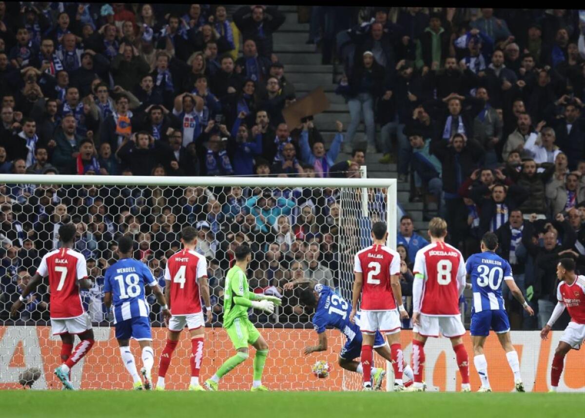 Porto-Arsenal 1-0, decide Galeno in pieno recupero - 