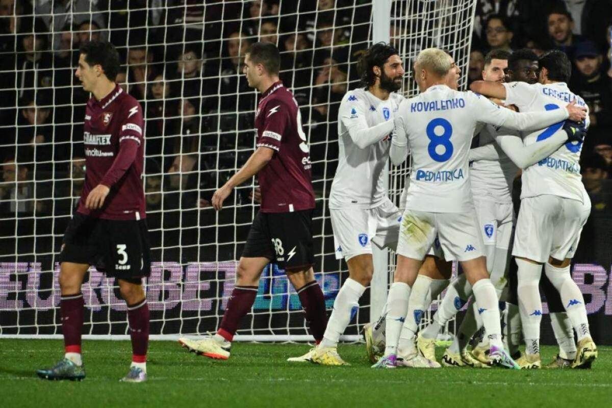 Empoli passa 3-1 a Salerno, vittoria da ex per Nicola - 