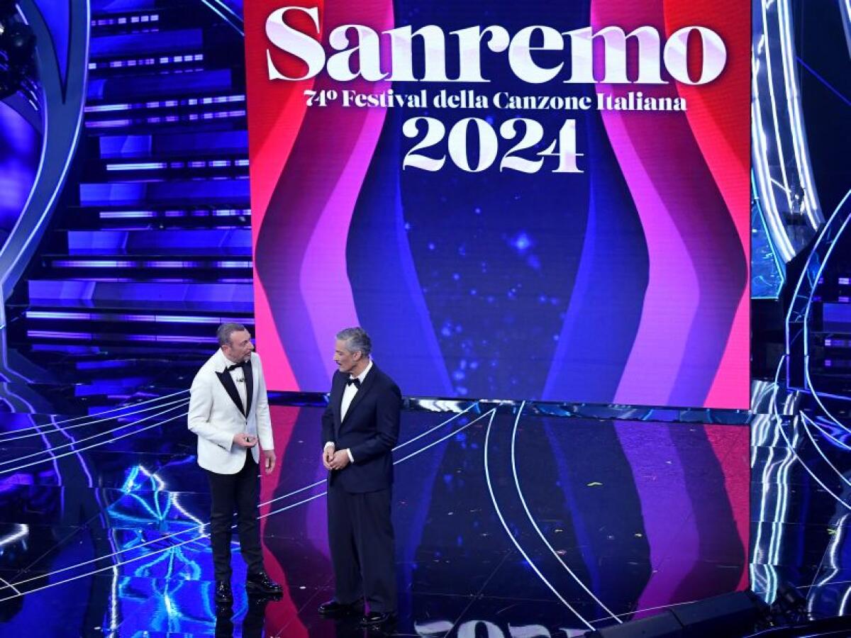Sanremo, per la prima serata 10,5 milioni di telespettatori - 