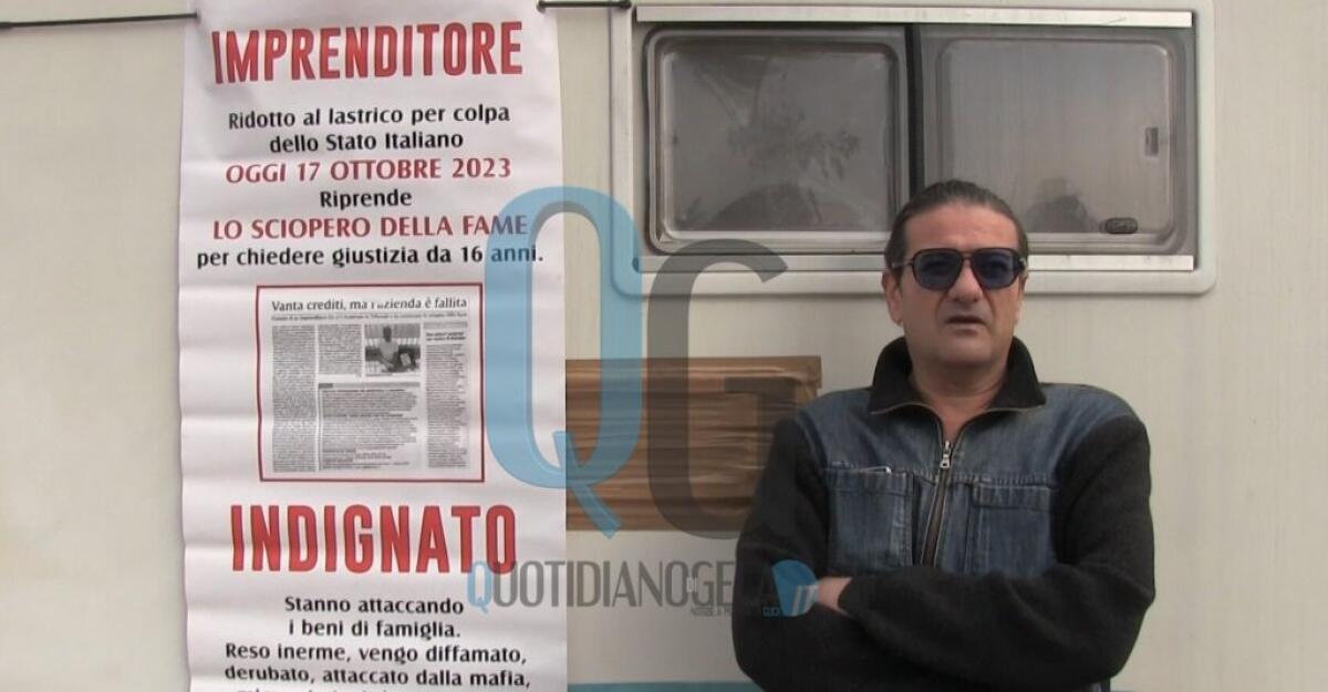 In sciopero della fame da 128 giorni, Missuto: "Non mollo, vorrei incontrare procuratore e ministro" - L'imprenditore Emilio MIssuto