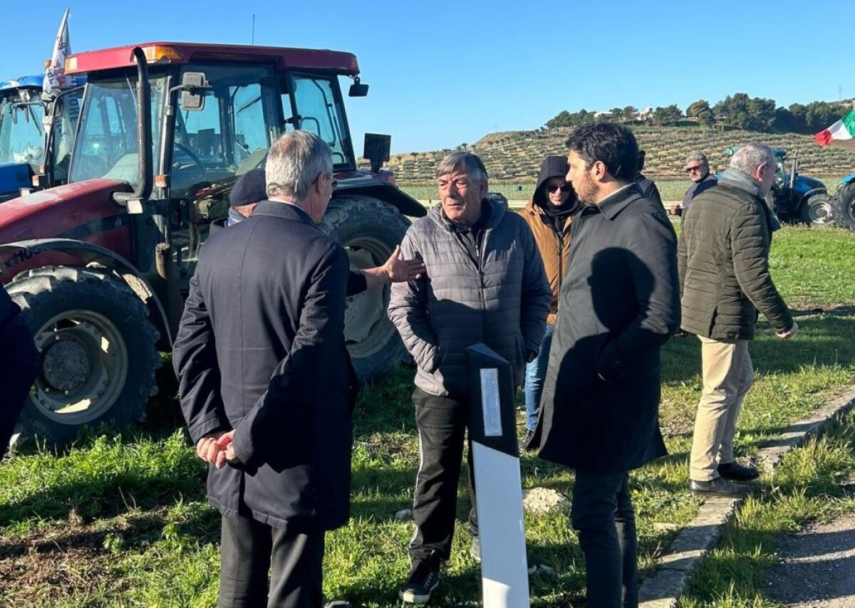 Mobilitazione agricoltori, incontro con il sindaco: "Acqua e più sostegno al settore" - 
