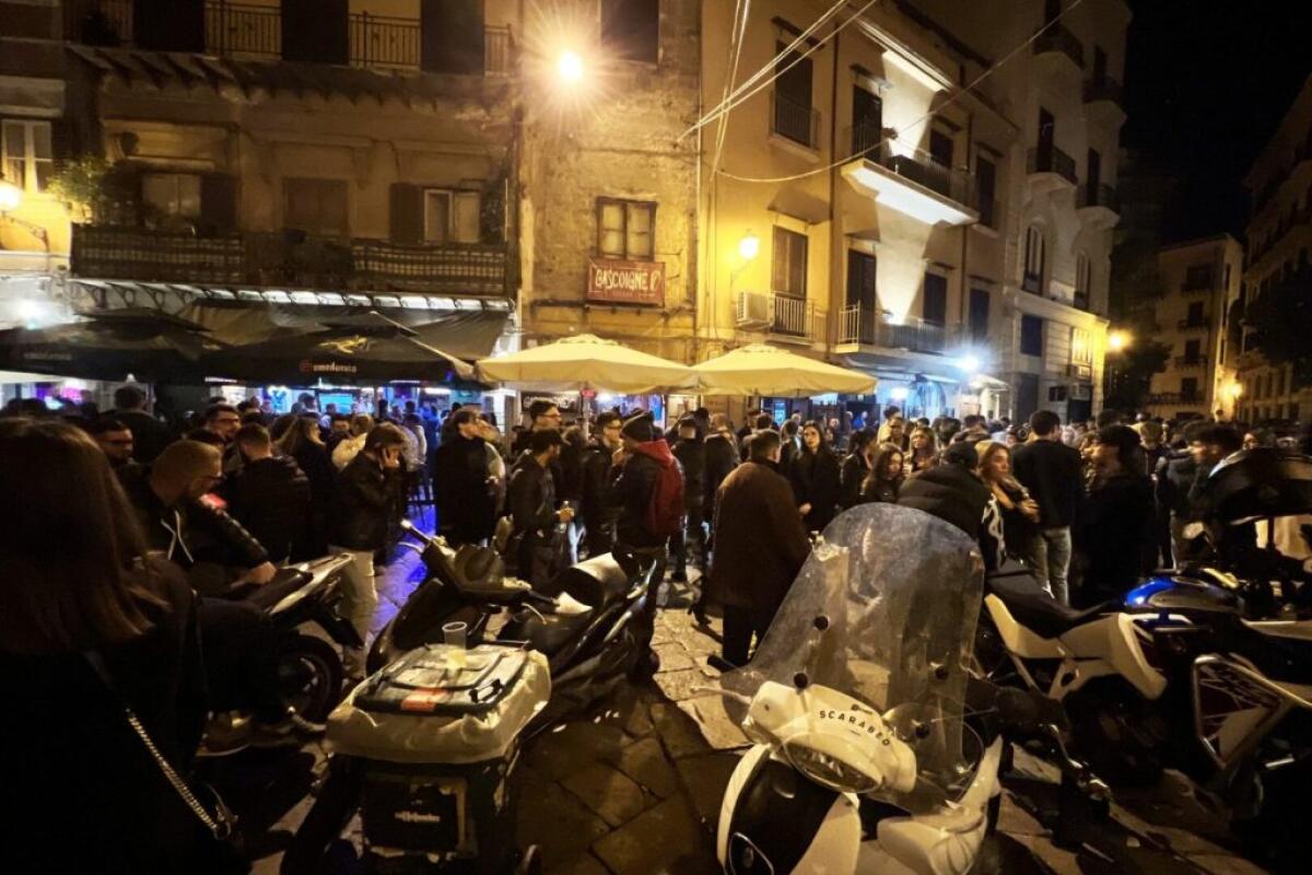 Nuovo regolamento sulla Movida varato dal Consiglio comunale di Palermo - 