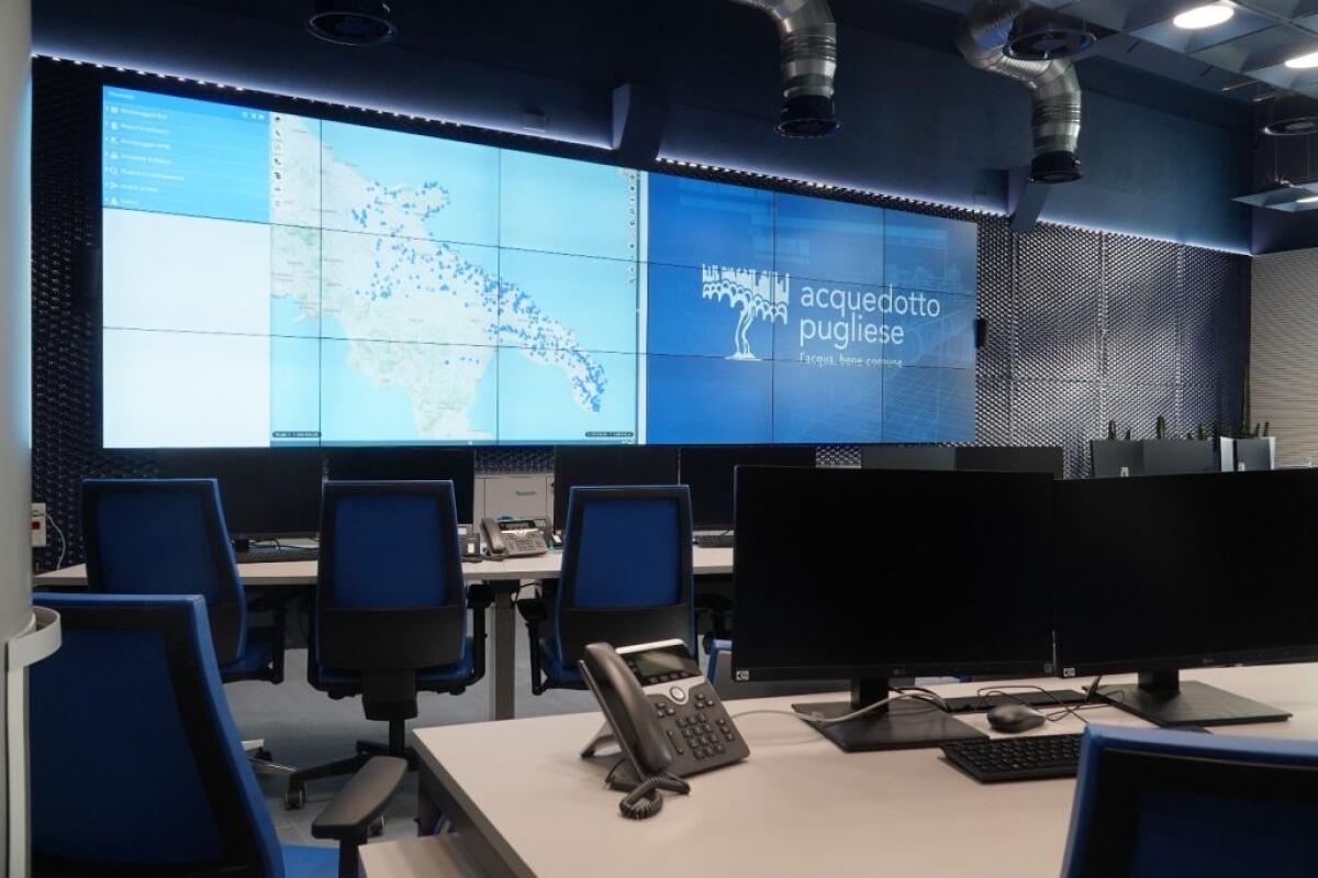 Nasce la Control Room di AQP, si prende cura dell’acqua pubblica - 