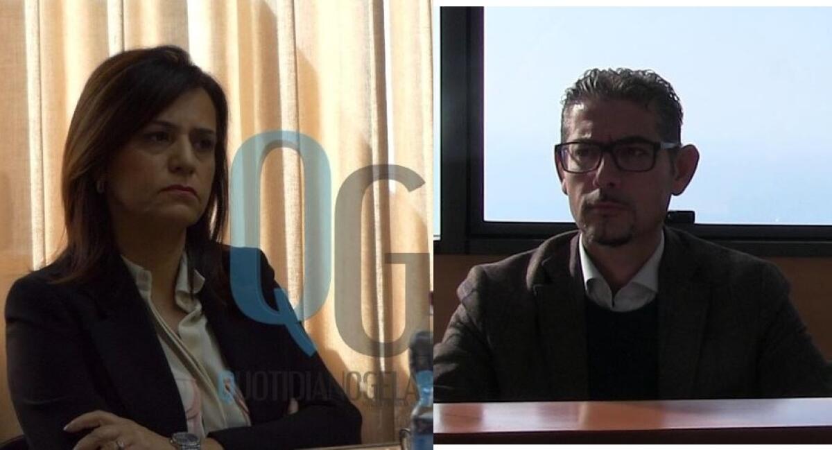 "Azione va all'opposizione", Caruso lascia: "Grazie al sindaco ma valuteremo altri progetti politici" - L'assessore Caruso e il consigliere Di Dio